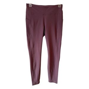 Shambhala live in comfort high rise mauve dusty pink purple leggings size xl
